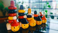 Gombi Stacking Toy, hand-turned wooden rings